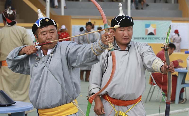 mongolia naadam archery 